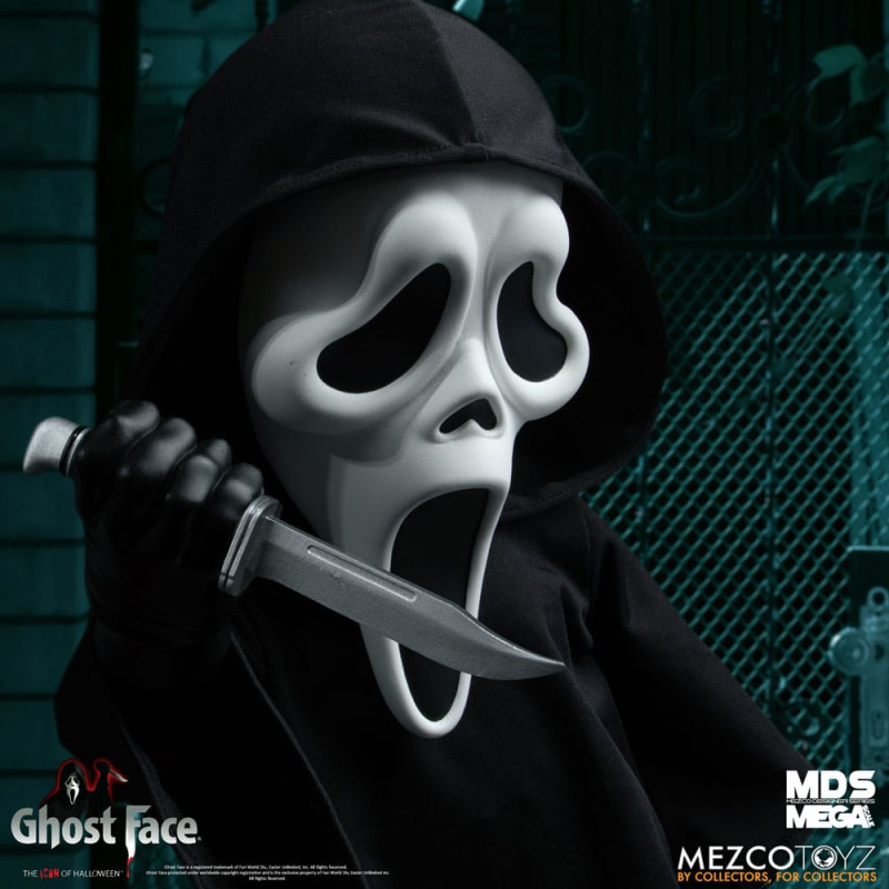 Ghost Face MDS Mega Scale Plush Doll Ghost Face 38 cm 10