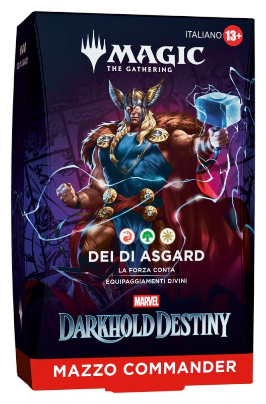 Magic the Gathering Marvel: Destino del Darkhold Commander Decks Case (4) italian 2