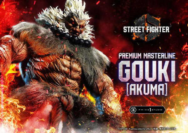 Street Fighter 6 Premium Masterline Series Statue 1/4 Akuma Regular Version 60 cm 1