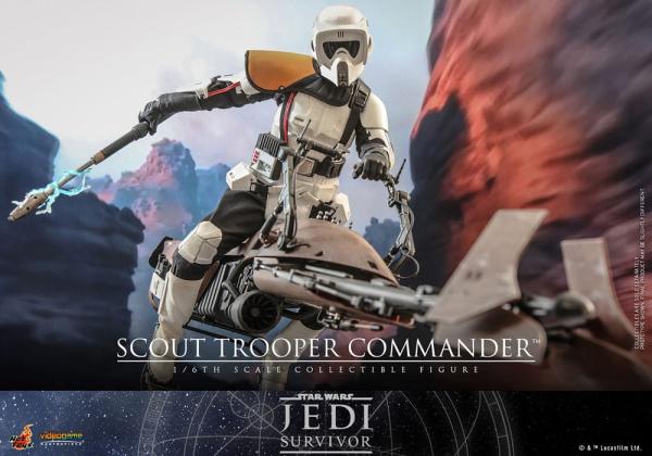 Star Wars: Jedi Survivor Videogame Masterpiece Action Figure 1/6 Scout Trooper Commander 30 cm