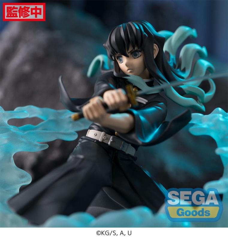 Demon Slayer: Kimetsu no Yaiba Xross Link Anime PVC Statue Muichiro Tokito Hashira Training Arc 11 c