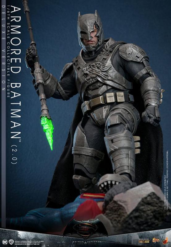 Batman v Superman: Dawn of Justice Movie Masterpiece Action Figure 1/6 Armored Batman 2.0 (Deluxe Ve