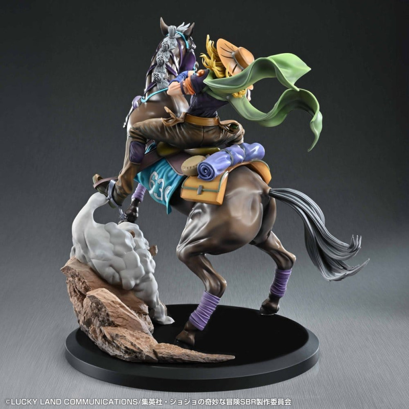JoJo's Bizarre Adventure: Steel Ball Run Figure Gyro Zeppeli & Valkyrie 31 cm 5