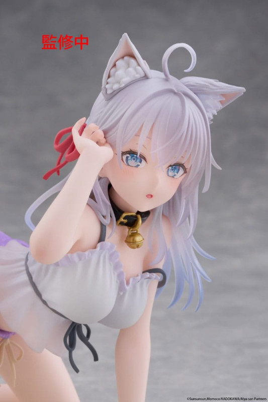 Alya Sometimes Hides Her Feelings in Russian PVC Statue Desktop Cute Figure Alya Cat Ear Roomwear Ve 9