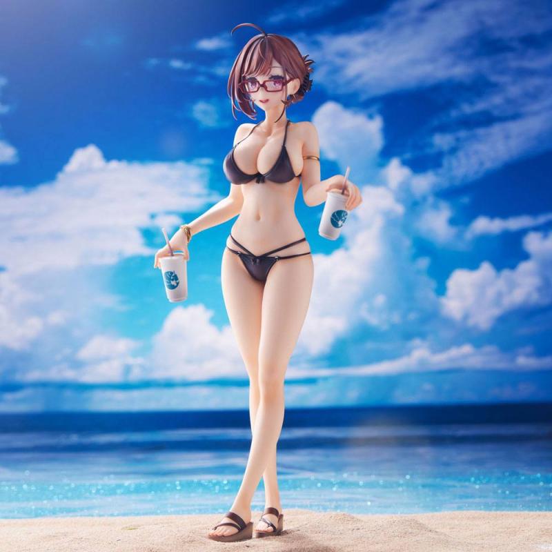 Original Character PVC Statue 92M Illustration Myopia Sister Swimsuit Ver. 26 cm