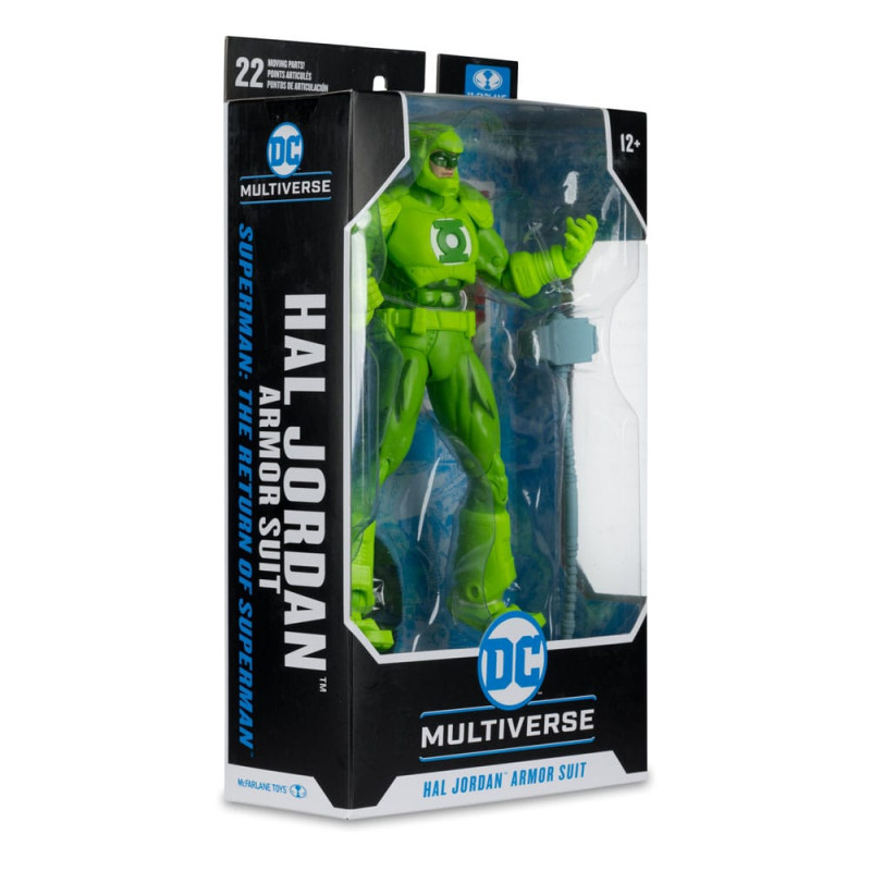 Return of Superman DC Multiverse Action Figure Hal Jordan Armor Suit 19 cm 7