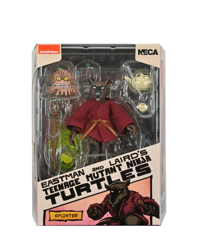Teenage Mutant Ninja Turtles (Mirage Comics) Action Figure Splinter 18 cm 1