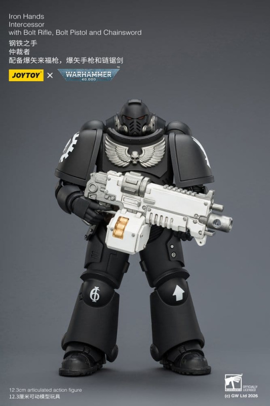 Warhammer 40,000 Action Figure Iron Hands Intercessor 12 cm 10