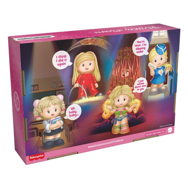 Britney Spears Fisher-Price Little People Collector Mini Figures 4-Pack 7 cm 10