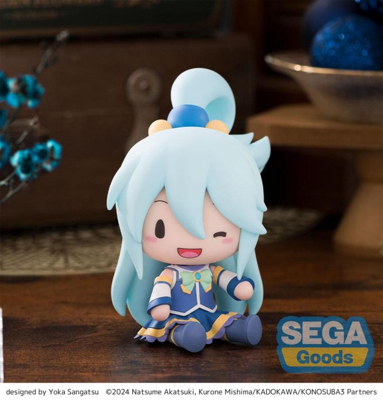 Konosuba God´s blessing on this wonderful world! 3 Fuwa Petit Chibi Figure Aqua 10 cm 7