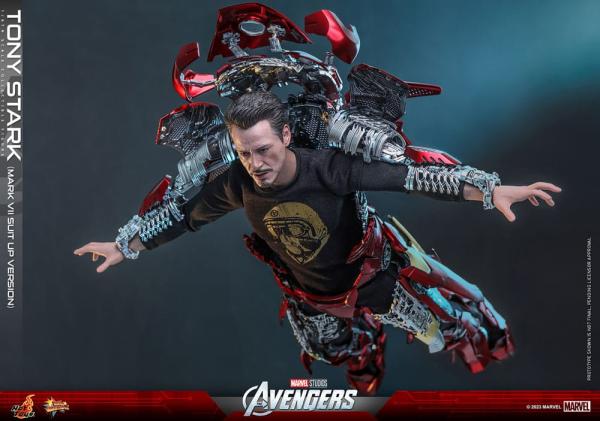 The Avengers Movie Masterpiece Action Figure 1/6 Tony Stark (Mark VII Suit-Up Version) 31 cm 10