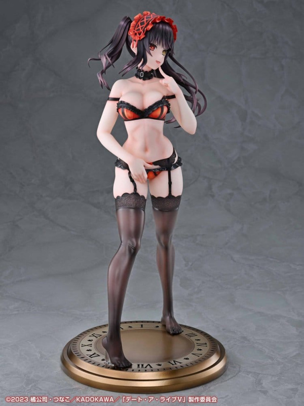 Date A Live V Re:Dress PVC Figure 1/4 Kurumi Tokisaki Dress shirt Ver. 40 cm 6