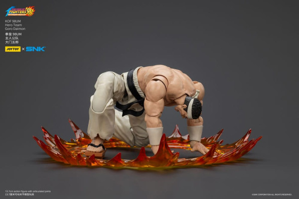 The King Of Fighters '98 Action Figure Hero Team Goro Daimon 12 cm 3