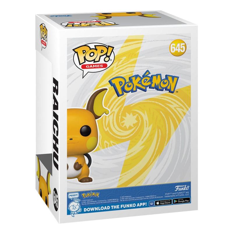 Pokemon POP! Games Vinyl Figure Raichu (EMEA) 9 cm 2