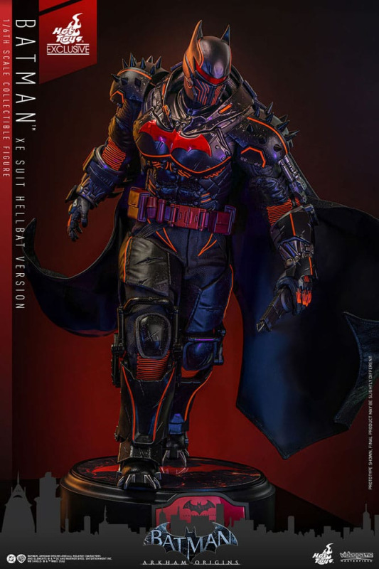 Batman Arkham Origins Videogame Masterpiece Action Figure 1/6 XE Suit Hellbat Version Hot Toys Exclu 7