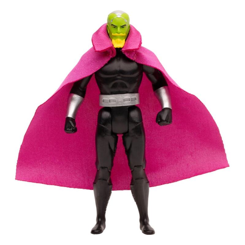 DC Direct Super Powers Action Figure with Vehicles Brainiac with Skull Ship (Gold Label) 12 cm