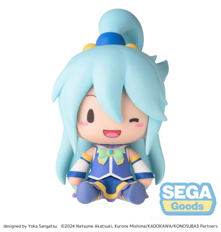 Konosuba God´s blessing on this wonderful world! 3 Fuwa Petit Chibi Figure Aqua 10 cm 4