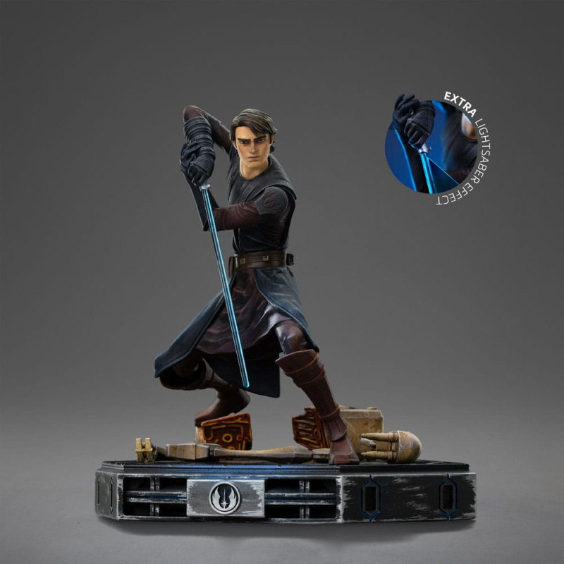 Star Wars: The Clone Wars Deluxe Art Scale Statue 1/10 Anakin Skywalker 19 cm 13