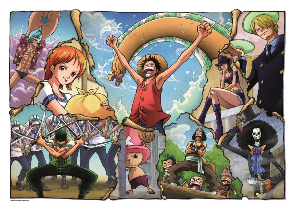 One Piece Anime Puzzle Collection Jigsaw Puzzle One Piece Friends (500 pieces) 1