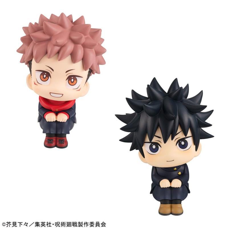 Jujutsu Kaisen Look Up PVC Statue Yuji Itadori Laugh Ver. & Megumi Fushiguro Smile Ver. 11 cm (with