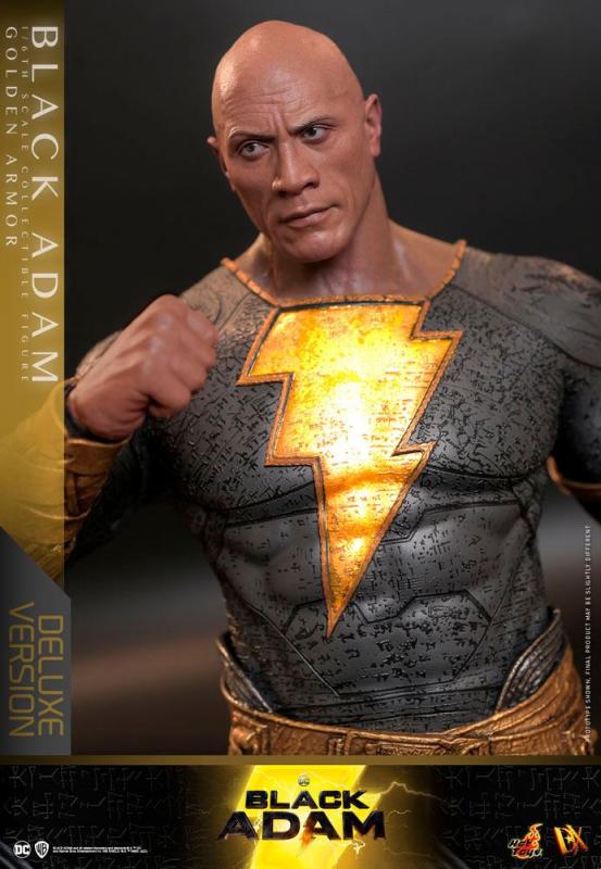 Black Adam DX Action Figure 1/6 Black Adam (Golden Armor) Deluxe Version 33 cm