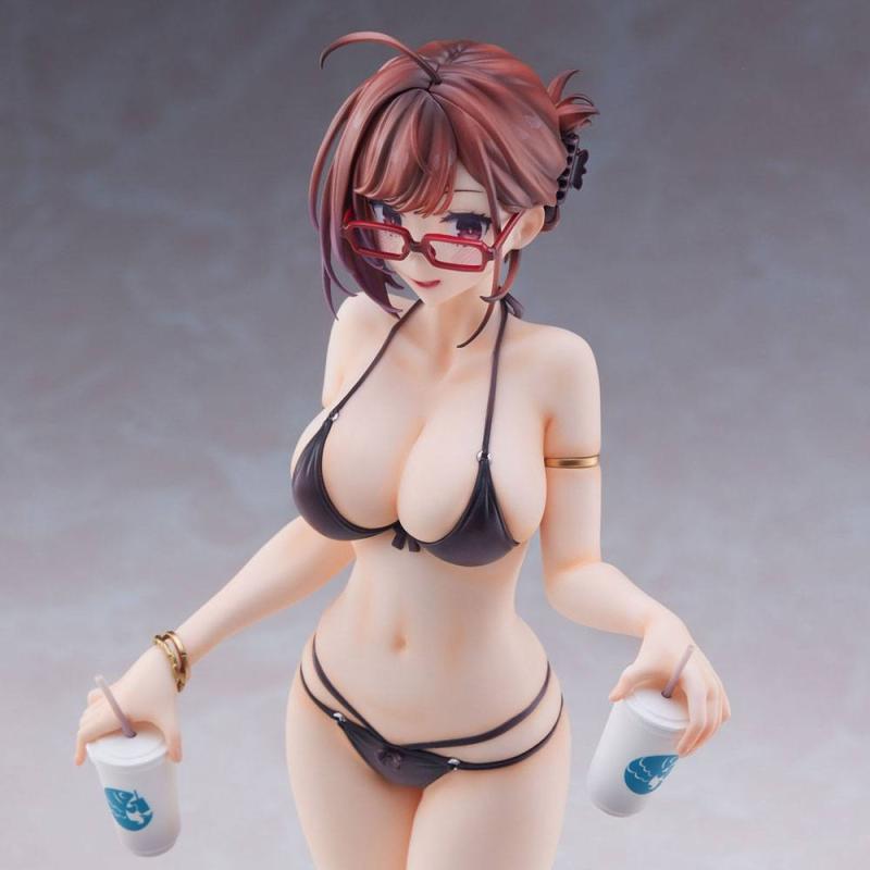 Original Character PVC Statue 92M Illustration Myopia Sister Swimsuit Ver. 26 cm