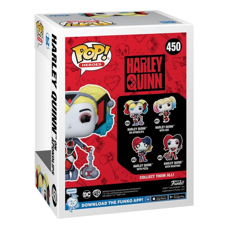 DC Comics: Harley Quinn Takeover POP! Heroes Vinyl Figure Harley with Bat 9 cm