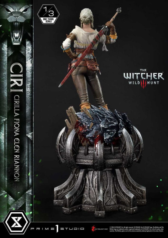 The Witcher 3: Wild Hunt Museum Masterline Statue 1/3 Wild Hunt Ciri Fiona Elen Riannon 81 cm 14