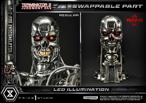 Terminator 2 Museum Masterline Series Statue 1/3 Judgment Day T800 Endoskeleton Deluxe Bonus Version