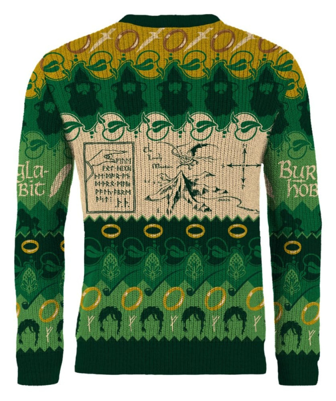 Lord of the Rings Christmas Sweater The Shire Size XXXL 1