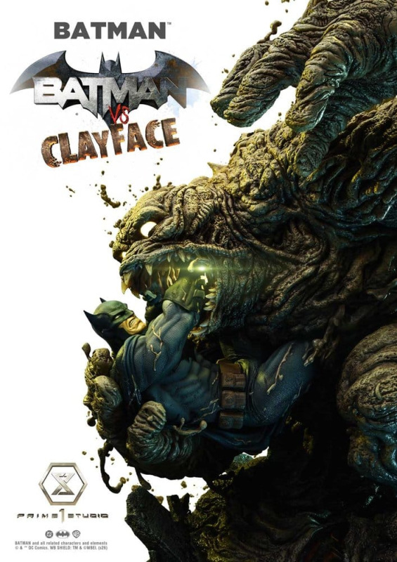 DC Comics Ultimate Premium Masterline Series Statue 1/4 Batman VS Clayface Deluxe Version 83 cm 5