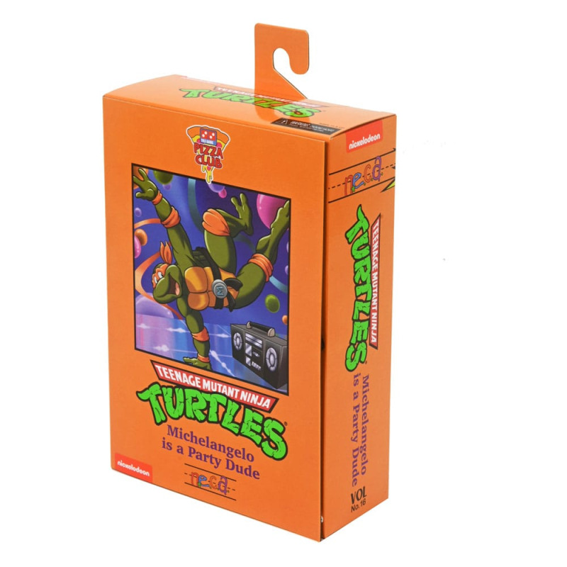Teenage Mutant Ninja Turtles (1987 Cartoon) Action Figure Ultimate Michelangelo (VHS) 18 cm 1