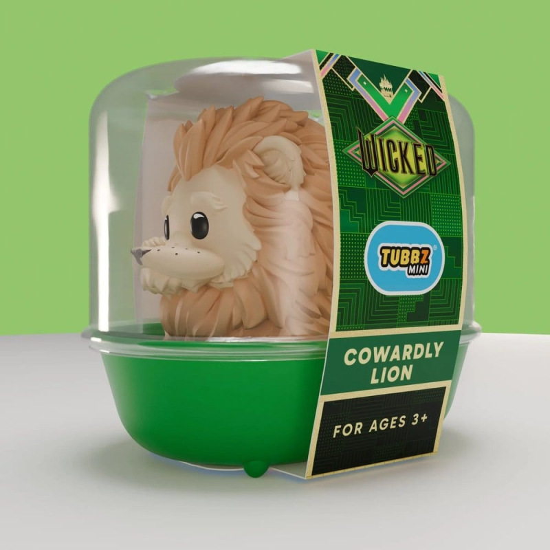 Wicked Tubbz Mini PVC Figure Cowardly Lion 5 cm 1