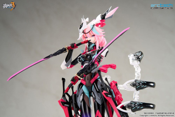 Honkai Impact 3rd Arctech Posable Series Action Figures 1/8 Sakura Yae Darkbolt Jonin Neon Shade Ver 1