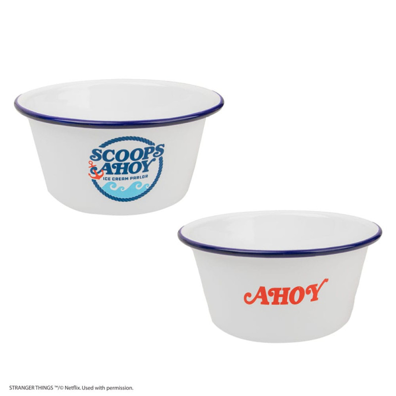 Stranger Things Ice Cream Bowl with Sailor Hat Scoops Ahoy 3