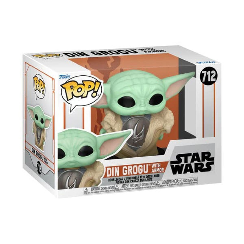 Star Wars: Mandalorian POP! Vinyl Figure Grogu(Armor) 9 cm 1