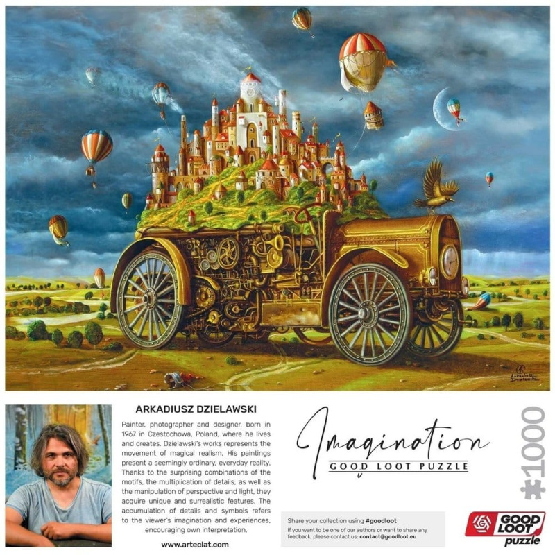 Imagination Series Puzzle Arkadiusz Dzielawski Wielka przeprowadzka (1000 pieces) 2
