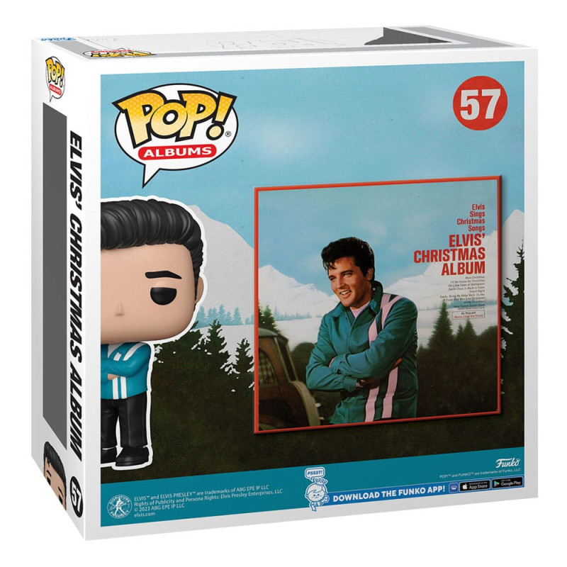 Elvis Presley POP! Albums Vinyl Figure Elvis X-Mas Album 9 cm 2