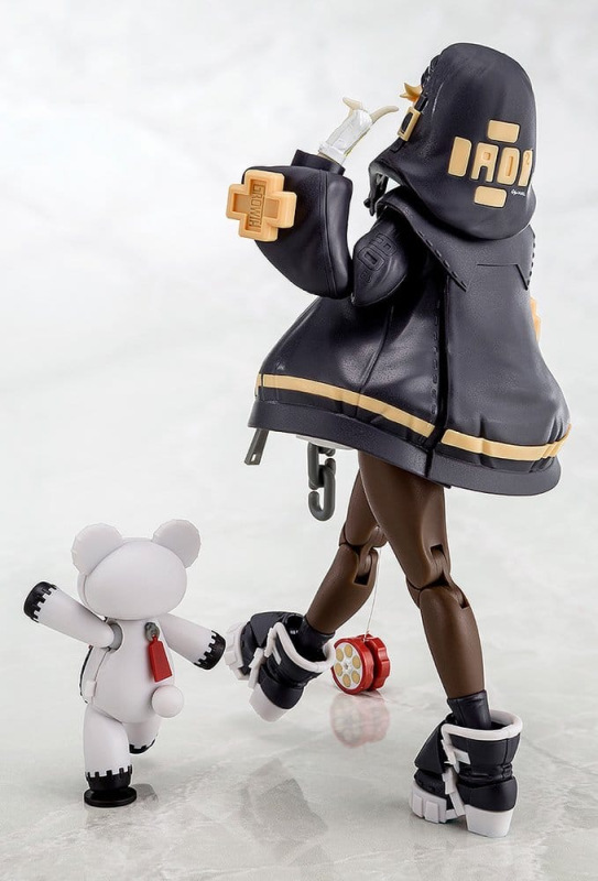 Guilty Gear Strive Plastic Model Kit Bridget Articulated Black Color Ver. 14 cm 10