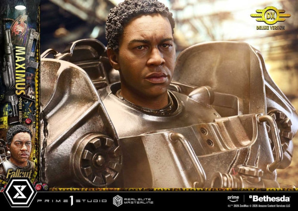 Fallout Real Elite Masterline Statue 1/4 Maximus Power Armor DX Bonus Version 67 cm 10