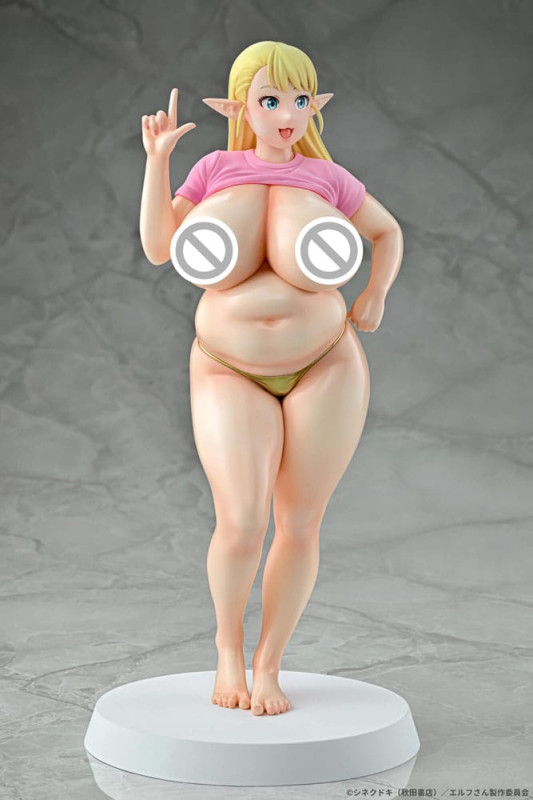 Plus-Sized Elf PVC Statue 1/7 Elfuda Gold Ver. 26 cm 12