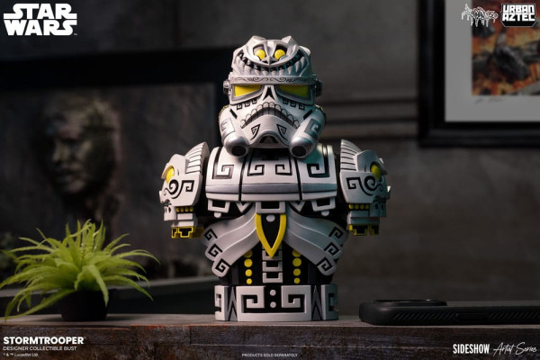 Star Wars Sideshow Artist Series Designer Bust Stormtrooper by Jesse Hernandez 18 cm 1
