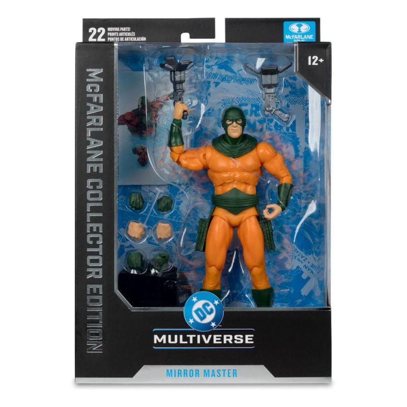 DC Multiverse McFarlane Collector Edition Action Figure #44 Mirror Master (The Flash) 18 cm 6