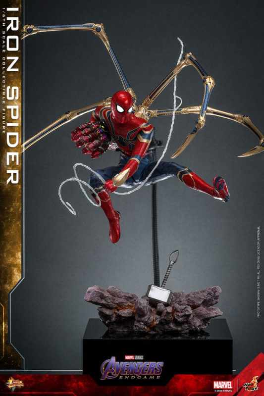 Avengers: Endgame Movie Masterpiece Action Figure 1/6 Iron Spider 28 cm 3