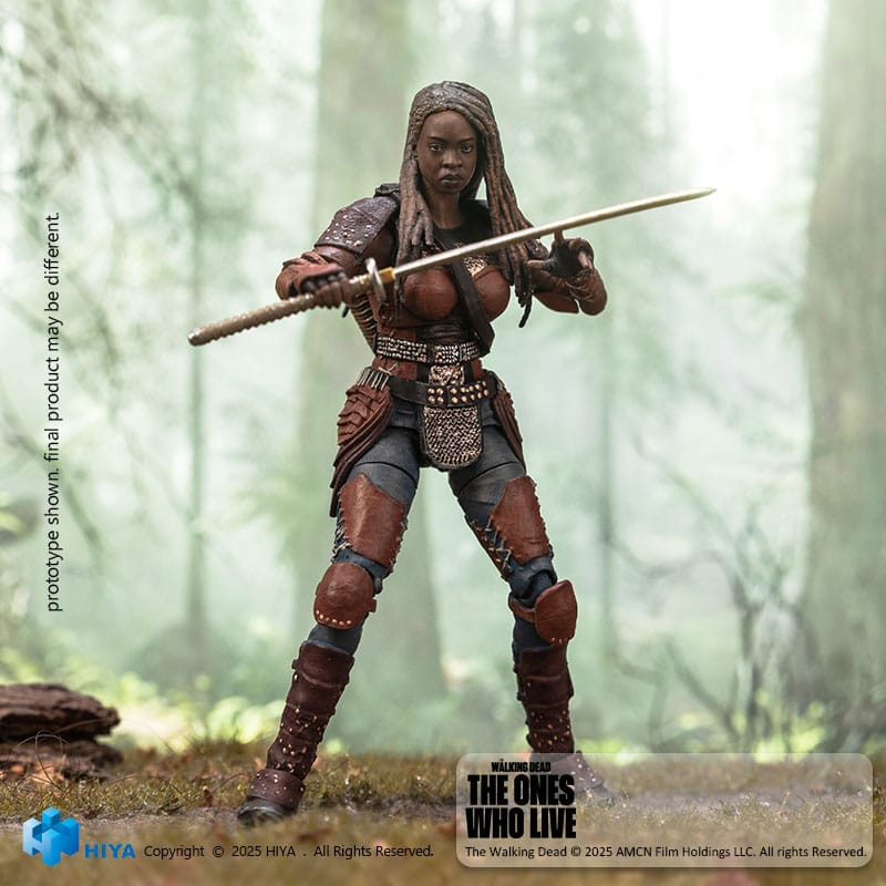 The Walking Dead: The Ones Who Lived Exquisite Mini Action Figure 1/18 Michonne 10 cm 5
