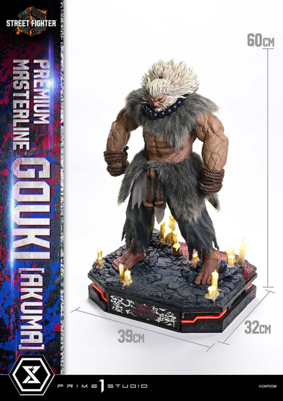Street Fighter 6 Premium Masterline Series Statue 1/4 Akuma Regular Version 60 cm 8