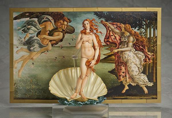 The Table Museum Figma Action Figure The Birth of Venus by Botticelli 15 cm