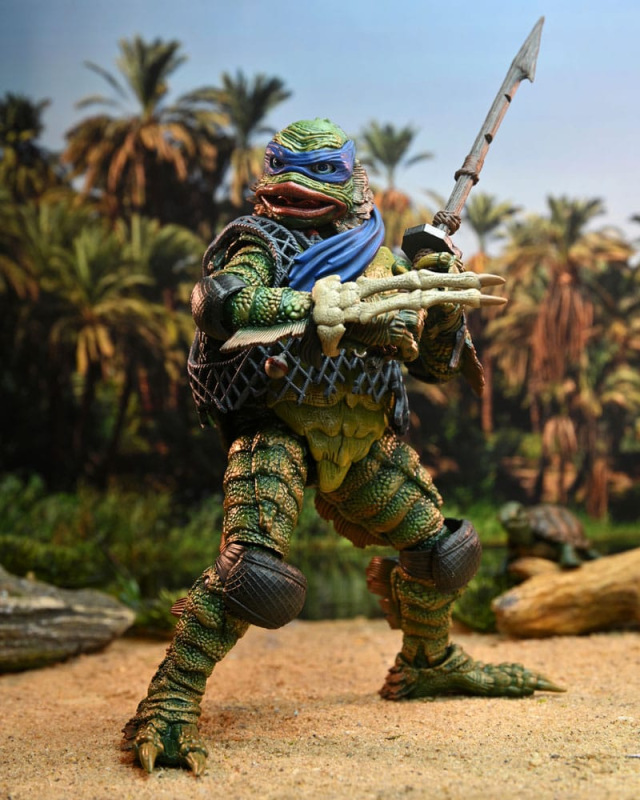 Universal Monsters/Teenage Mutant Ninja Turtles Action Figure Leonardo as the Creature 18 cm 9