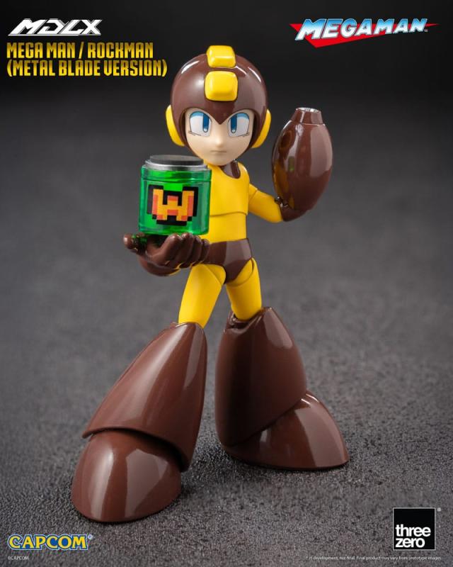 Mega Man MDLX Action Figure Mega Man / Rockman (Metal Blade Version) 10 cm 10