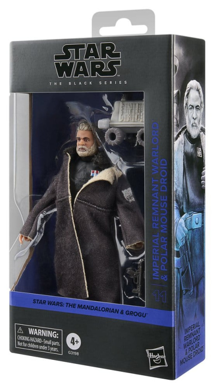 Star Wars: The Mandalorian & Grogu Black Series Action Figure Imperial Remnant Warlord & Polar Mouse 6